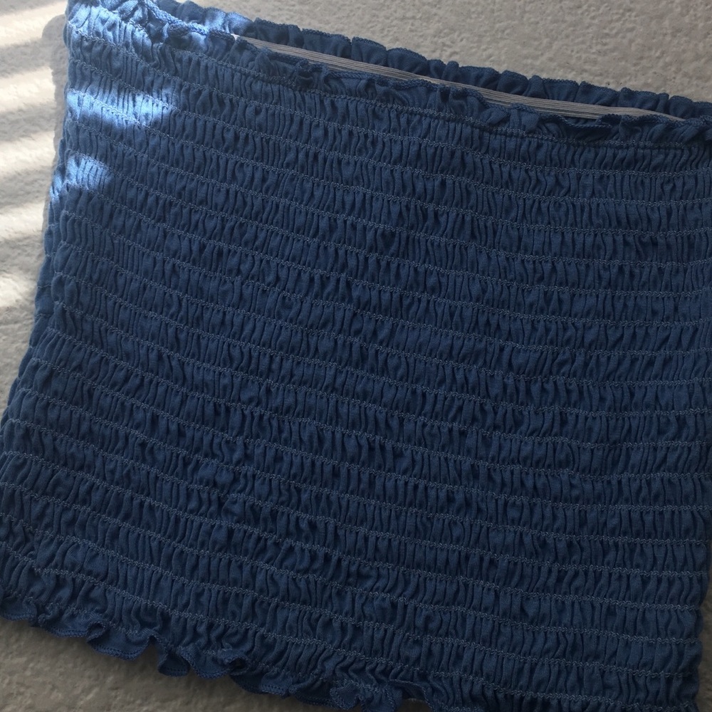 BLUE TUBE TOP